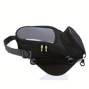 New Motorcycle Fuel Tank Bag, Multifunctional Motorcycle Storage Bag, Ideal for Off-Road Outdoor Cycling Sports, Durable Motorcycle Rider Bag