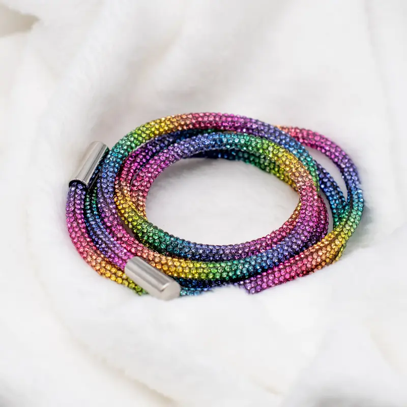 Hoodie Rhinestone String