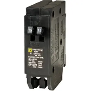 Square D By Schneider Electric HOMT1515CP Homeline Tandem Circuit Breaker