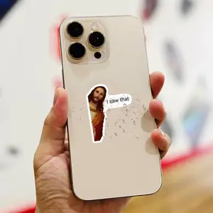 Jesus "I saw that" Sticker