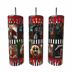 The Terrifier Art The Clown Collage 20oz Tumbler