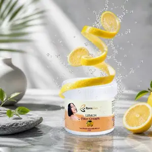 Byenblan Fanm Andeyò 2oz Lemon Face Cream - Natural Skincare Moisturizers for Radiant, Moisturized Skin