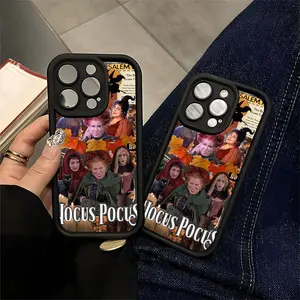 Hocus Pocus Halloween Phone Case for Women Men Classic Movie Fans Compatible with iPhone 11/12/13/14/15/16 (Pro Max/Plus)