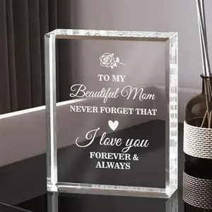 Personalized  Keepsake Gift for Mom - Mother's Day Gifts,Valentine's Day, Christmas & Birthday Present from Daughter/Son | Multicolour Home Decor Decoration Items