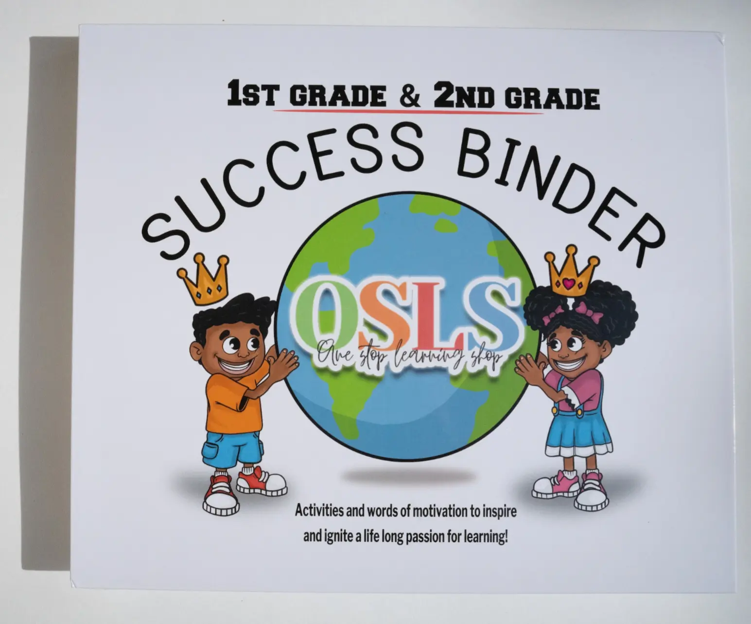First Grade and Second Grade Success Binder - Ready to Use / Standards Based / Affirmations for Children