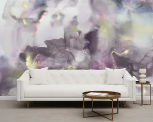 "Cosmic Iris" Oversized Wall Mural
