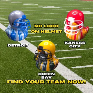 Football Team Rubber Duck Collectible 2025 Series 1 Limited Edition Collectible Box Sports Memorabilia with Detachable Helmet