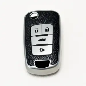 for Chevrolet Car Key Protection Case, Car Key Protector, Soft Durable Tpu Material, 360 Degree Protection, Fits Cruze Aveo Trax Sail Malibu Captiva