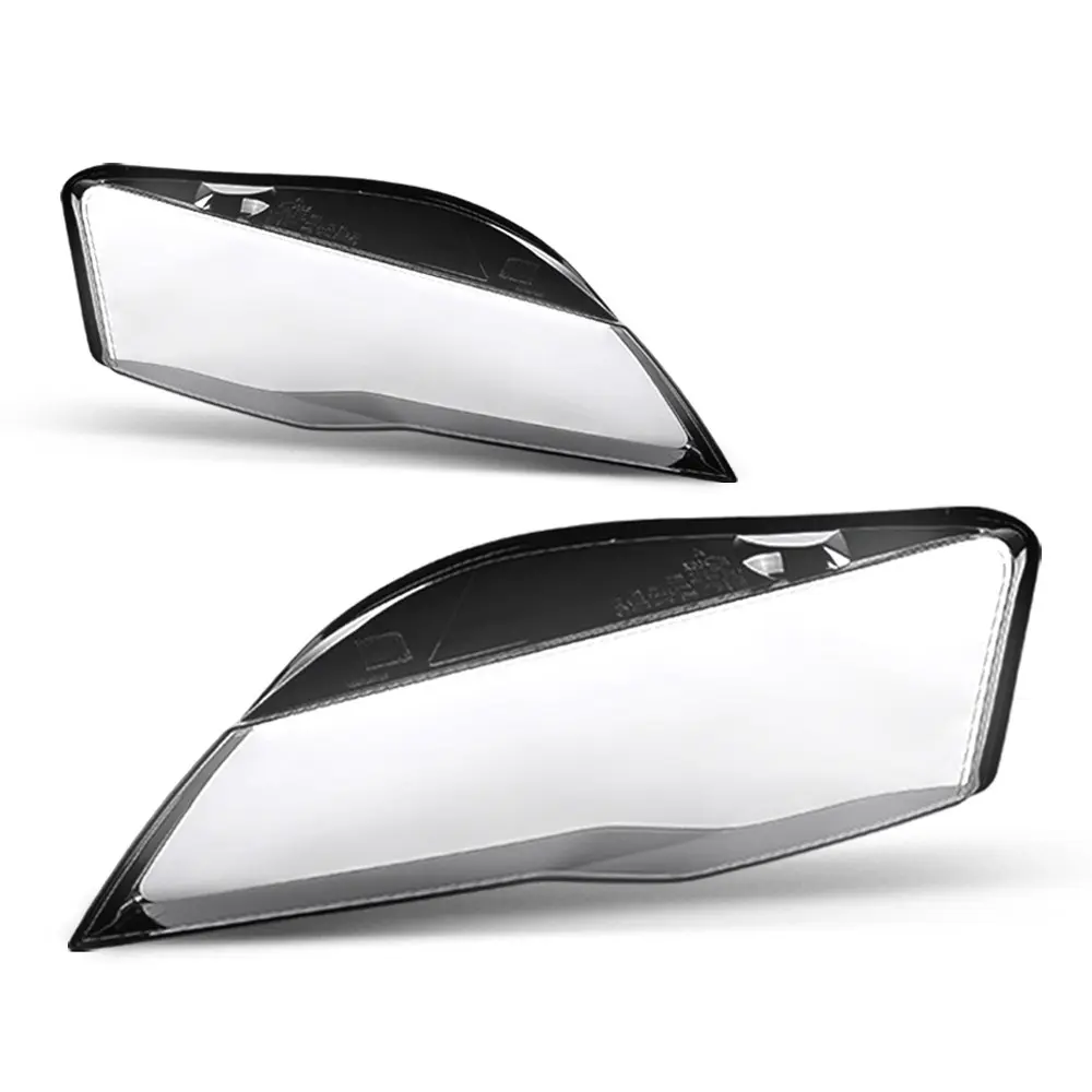Fit For 2007-2015 Audi R8 Clear Headlight Replacement Lens Left & Right Side