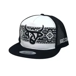 Lost Calf Shima Snapback Hat 2026, Premium Flat Bill Adjustable Cap with Bull Logo, Unisex Streetwear Baseball Hat for Men Women, Gift for Him