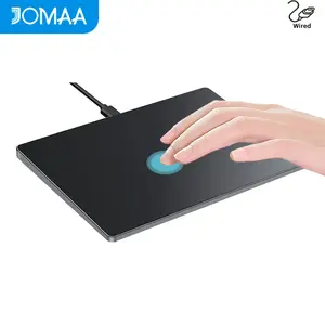 JOMAA Wired USB Trackpad for Windows 10/11, Large High-Precision Wired Trackpad Mouse with Multi-Gesture Ultra Slim Portable Aluminum Touchpad Mouse for Computer/Desktop/Laptop