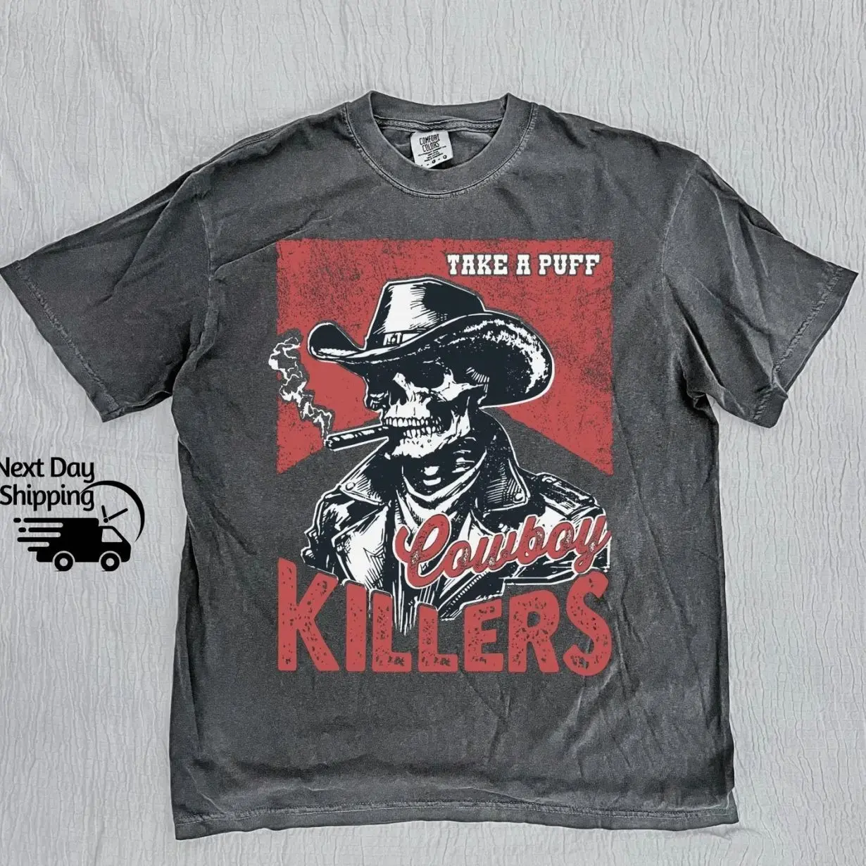 Retro Popular Cowboy Killers 90s Graphic Shirt, Vintage Western T-Shirt, Retro Washed Distressed Tee, Cool Men Gift, Cool Western Men Tee