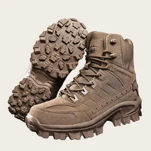 Men's Fashionable  High-Top Lace-Up Boots Are Comfortable, Lurable And Suitable For Outdoor Activities.Boots Are Perfect For Men'S Outdoor Sports And Hiking. Trekking Shoes Athletic Shoes