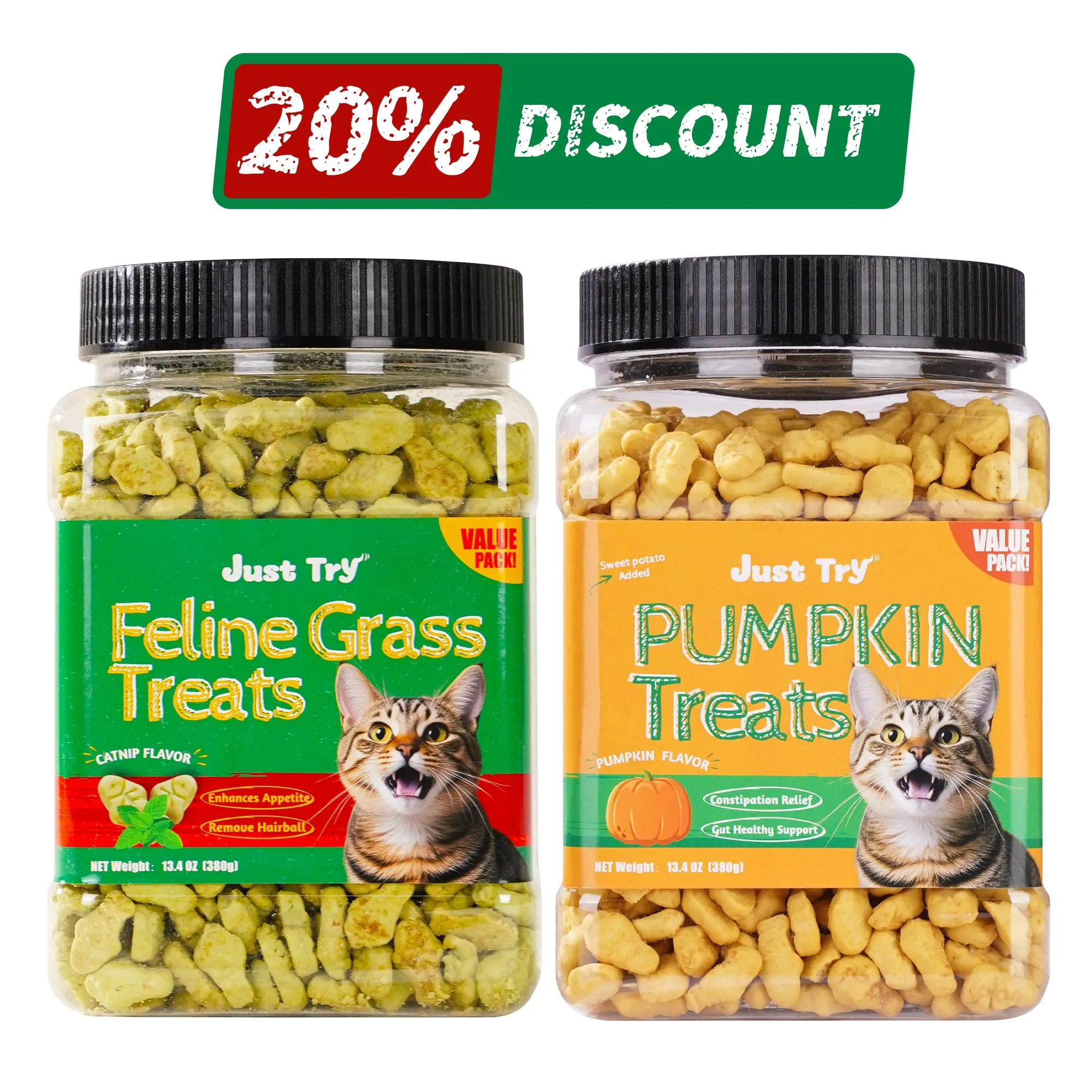 Cat grass*1+Pumpkin*1