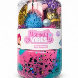 (W) Mermaid Dough Jar