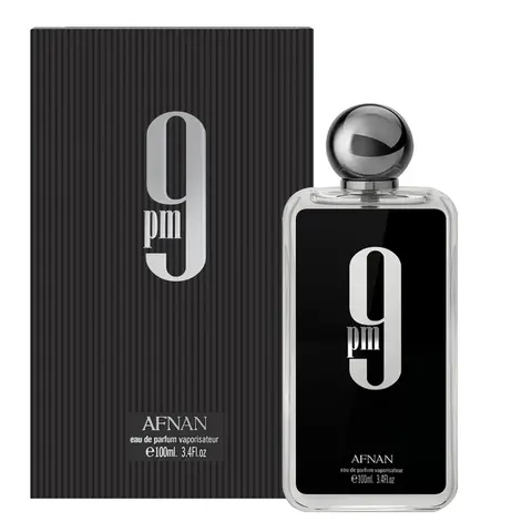 Afnan 9PM Eau de Parfum Spray for Men 3.4 oz - Amber, Vanilla Scent Perfume | Long Lasting scent | winter fragrance.
