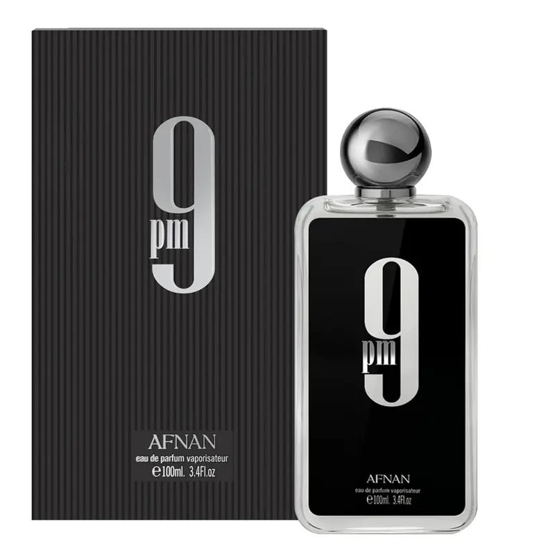 Afnan 9PM Eau de Parfum Spray for Men 3.4 oz - Amber, Vanilla Scent Perfume | Long Lasting scent | winter fragrance.