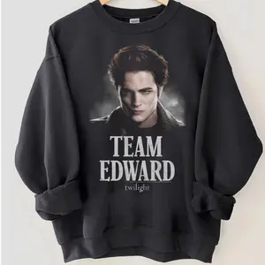 Vintage Team Edward Cullen T-Shirt, Twilight Movie Sweatshirt, Bella Swan The Twilight Saga Jacob Loca 90s Shirt, Cloud Tee Movie Tee, Gift For Men & Women