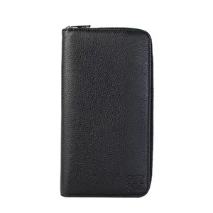 Pre-owned Louis Vuitton Leather Small Leather Goods Loewe Anagram Zippy Wallet W26012802