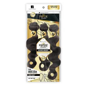 Sensationnel Virgin Human Hair Weave Empire Bundles 3X Multi Pack Euro Body