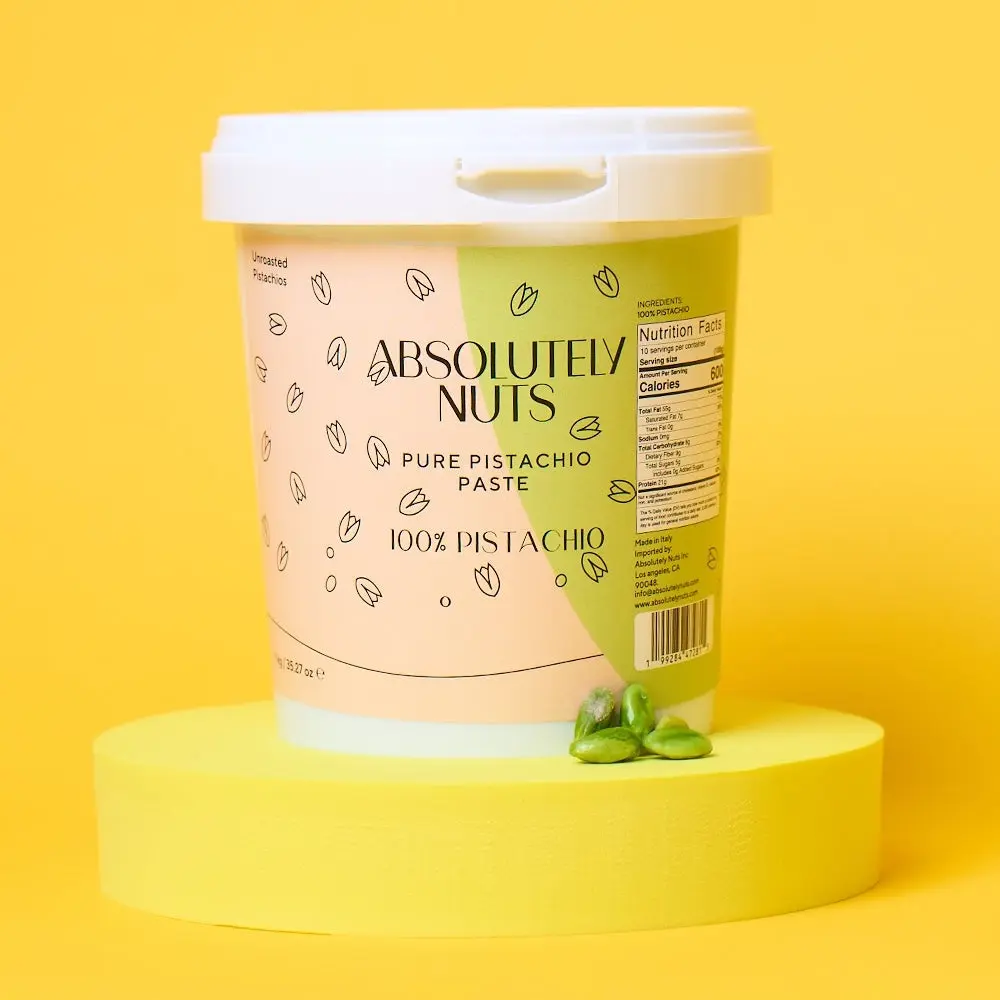 100% Unroasted Pistachio Butter 100% Unroasted Pistachio Butter