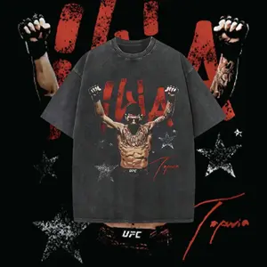 Ilia Topuria Tee, Boxing T-shirt, UFC Shirt, Fighter Tee, Graphic Boxing Champ T-Shirt