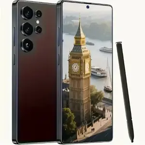 S25 Ultra Unlocked 5G Android 14 Smartphone.12GB+512GB,6.8" HD Display,68MP+108MPCam,6800mAh, Dual Card, Built-in Pen, FaceUnlock, , Case & Protector