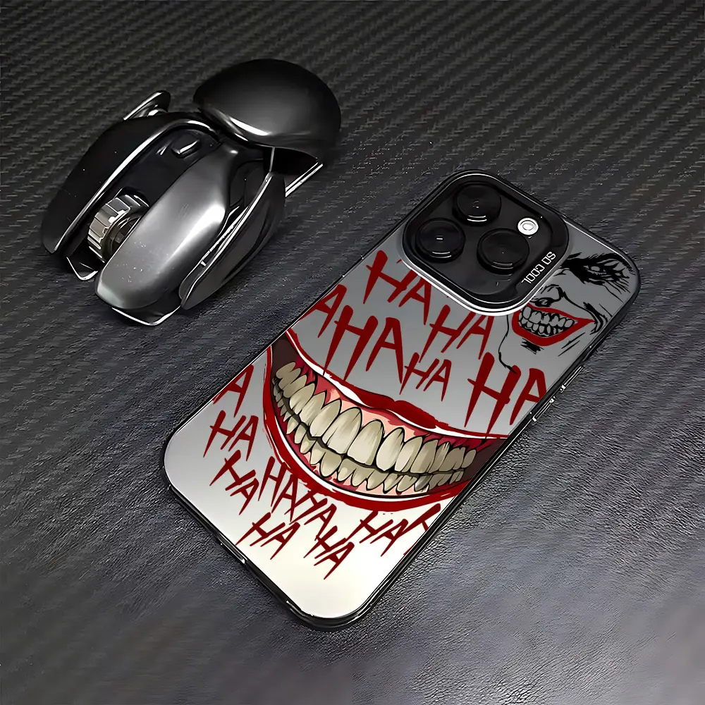 Crazy Joker Smile Grotesque Phone Case For iPhone 16 15 14 13 12 11 mini Pro Max X XR XSMAX 8 7 Plus Anti Fall Matte Back Cover - TikTok Shop Crazy Joker Smile Grotesque Phone Case For iPhone 16 15 14 13 12 11 mini Pro Max X XR XSMAX 8 7 Plus Anti Fall Matte Back Cover - TikTok Shop