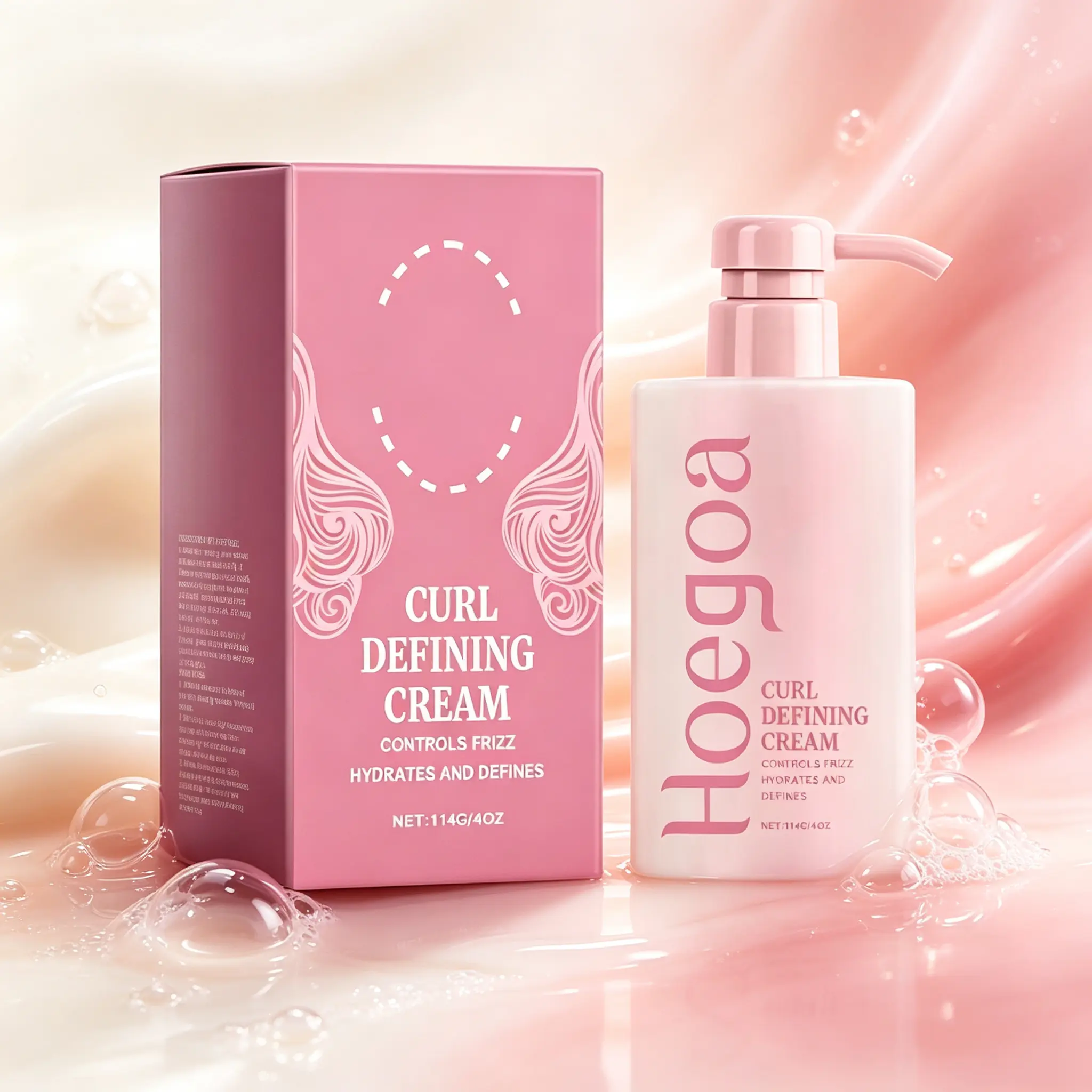 Curl Defining Cream 114g – Hydrates, Defines & Controls Frizz, Soft Bouncy Curls Made Easy