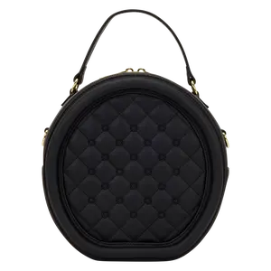 The Laura Pin Trader Black Crossbody Bag