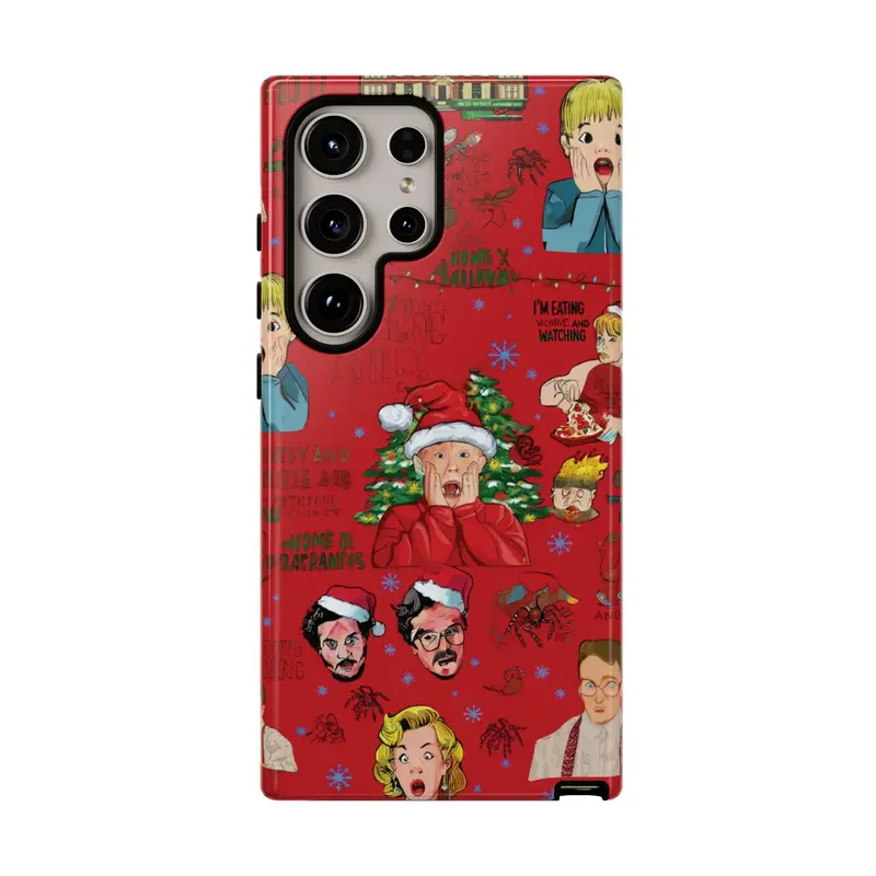 Holiday Humorous Art Phone Cover for iPhone 17 16 15 14 13 12 11 Pro Max X XS XR,Samsung,Google