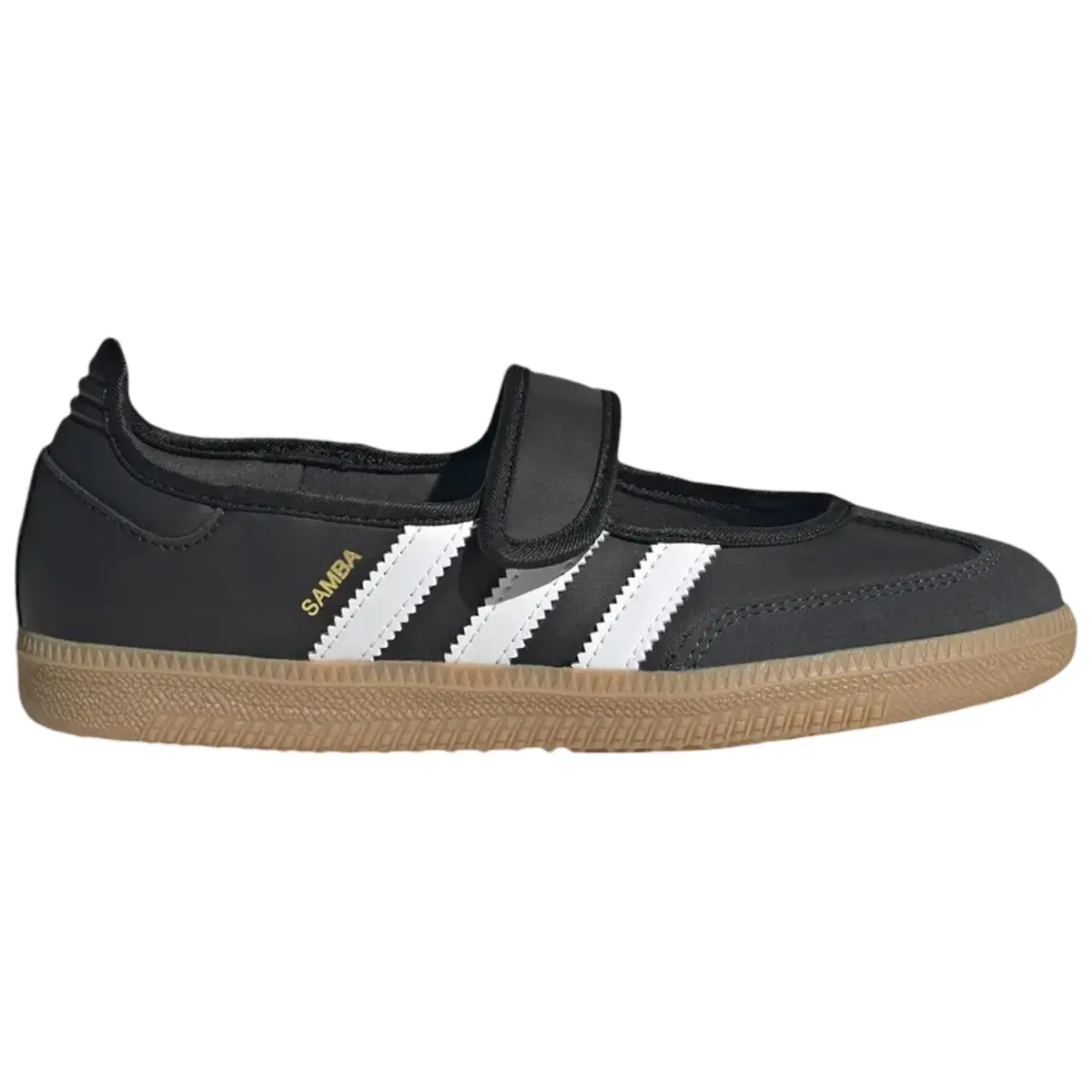 adidas Samba Jane Black White Gum Youth Fashion Shoes New