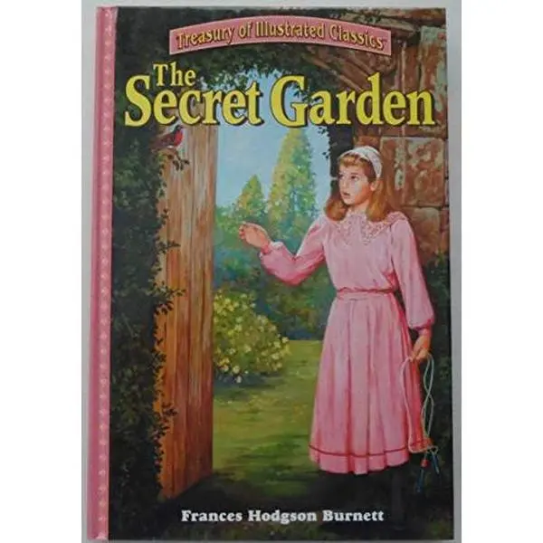 USED Book - The Secret Garden (Treasury of Illustrated Classics) by Frances Hodgson Burnett (Hardcover) - english