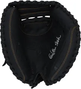 Carlton Fisk Boston Red Sox Autographed Rawlings PCM30T Catcher's Mitt with "HOF 2000" Inscription - Fanatics Authentic Certified