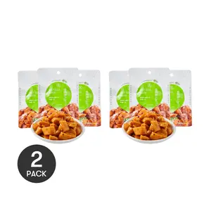 FRESHIPPO Spicy Radish Cubes - 2 Packs of 150g | Crunchy Side Dish & Pickled Vegetables