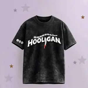 Funny Meme Hooligan Ha Ha Ha Graphic embroidery Shirt