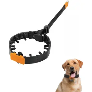Dog Prong Collar for No-Pull Training Quick-Release Buckle Adjustable Pinch Collar Dog Training Collar for Large Dog