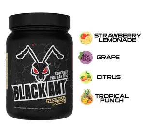 Bucked Up ALL NEW Black Ant Pre-Workout | Advanced Formula with Creatine & Black Ant Extract | 20/40 Servings Fitness Endurance Supplement Edible Dietary Supplement