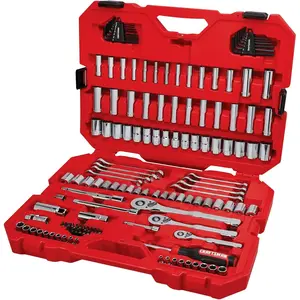 Mechanics Tool Set, 1/4, 1/2 and 3/8 Inch Drive, 135 Piece (CMMT12124)