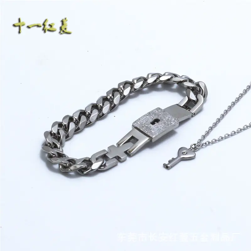Thick chain steel color