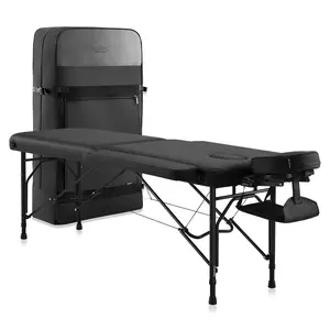 DR.LOMILOMI Ultra-Light Travel-Sized Aluminum Portable Massage Table Bed Package 302 HALIA for SPA, Tattoo, Beauty Care, Physical Therapy