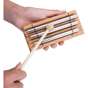 Three Tone Chime For Mindfulness Meditation, Relaxation, Stress & Anxiety Relief, Chakra Healing, Yoga, Teachers' Classroom Chime