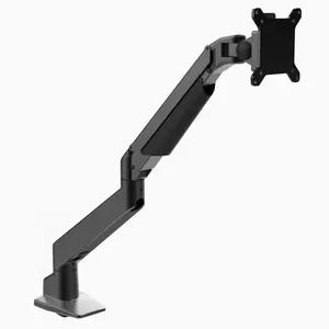 Desky Single Monitor Arm - Lightweight Design, Easy to Install, Compatible with Various Monitor Models