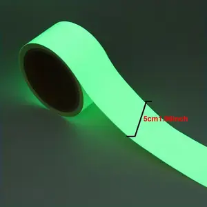 Yitap Waterproof Glowing Tape, High Visibility Fluorescent Adhesive, Ideal Outdoor Choice, Enhances Safety, Wide Application