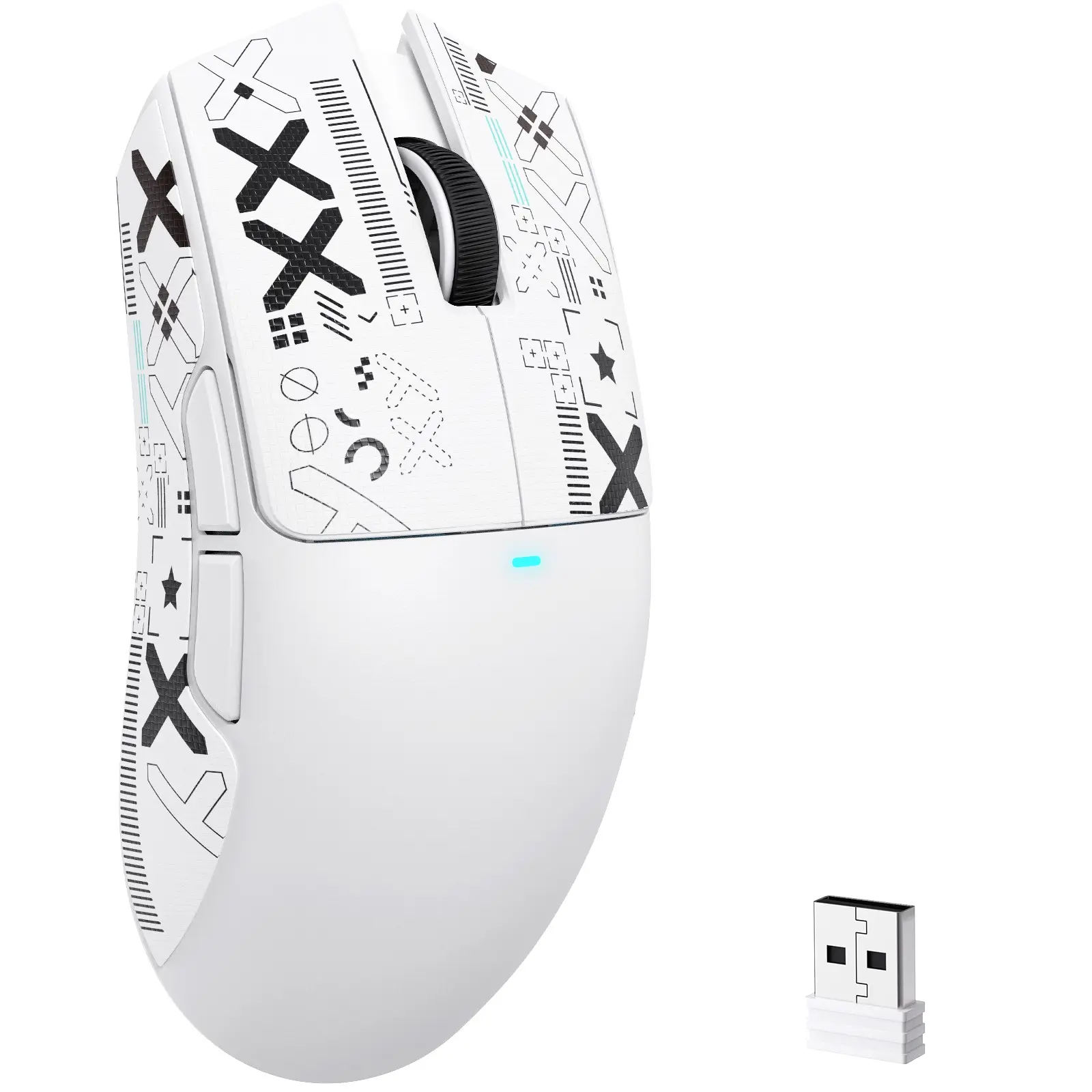 ATTACK SHARK X11SE Lightweight Wireless Gaming Mouse, 59g Tri-Mode BT/2.4G Wireless/Wired Gaming Mouse, PixArt PAW3311 Gaming Sensor, 22000 DPI, Office Mice for PC/Xbox/Win/Mac, Gaming PC Accessories