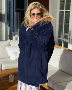 The Luxe Unisex Lounger Lite Jacket - Navy