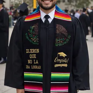 Floral Graduation Sash Scarf Stole Class of 2026 deijeron