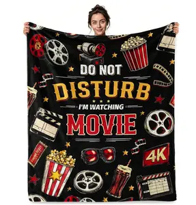 Wacth Movie Throw Blanket Stars And Stripes Plush Flannel Fleece Blanket For 4th Of July Memorial Day Independence Day Red White Blue USA Couch Sofa Bed Blanket,Fourth Of July Blanket