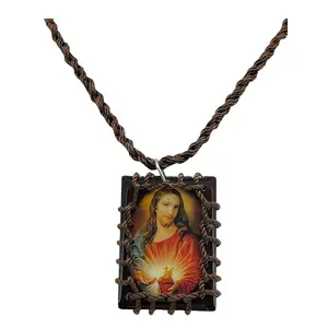 Sacred Heart of Jesus Scapular Necklace