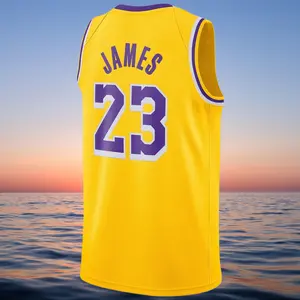 Classic-Design stitched Basketball Jerseys Gold shirt Eye-Catching CV 2025